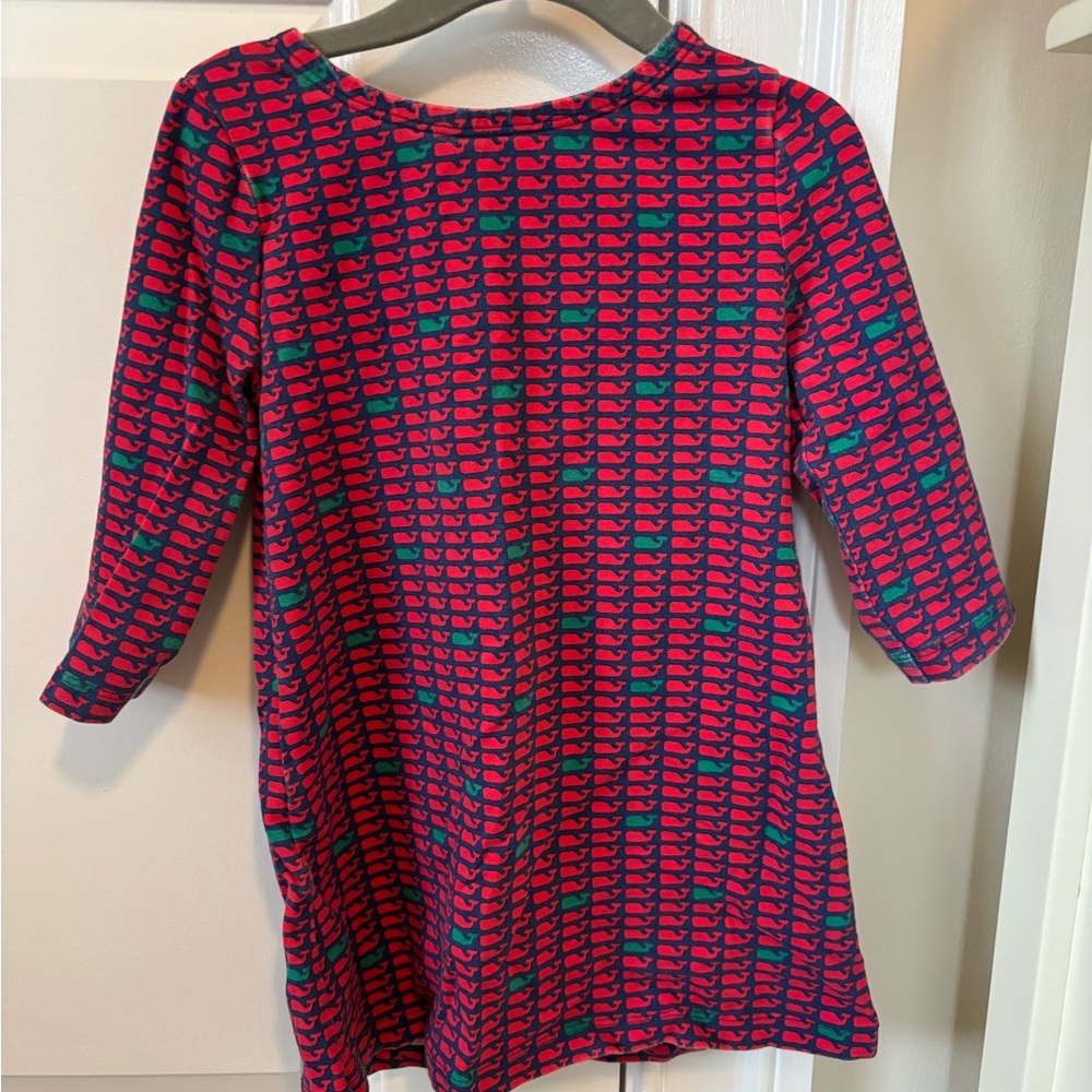 Vineyard Vines Girls Holiday Dress